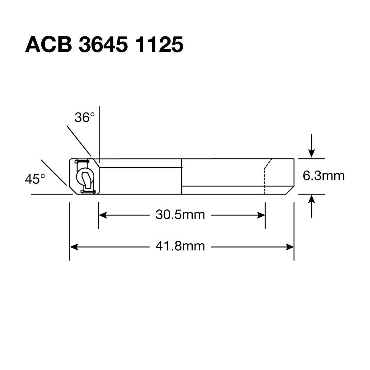 Enduro Headset Bearing 1.125" Stainless ACB 3645 1 - Papanui Cycles