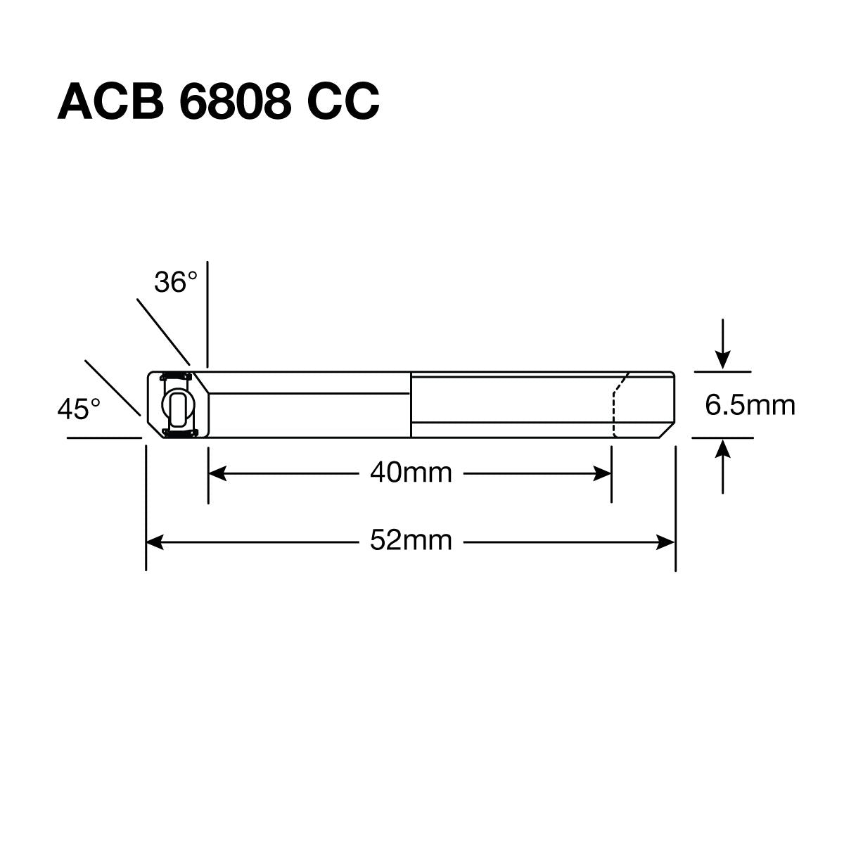 Enduro Headset Bearing 1.5" XD-15 Stainless ACB 68 - Papanui Cycles