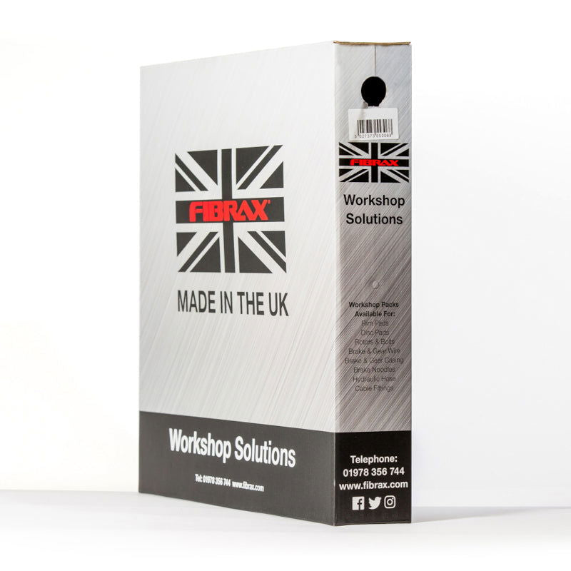 Fibrax Galvanised Brake Inner Wires 100/Box (Barrel Nipple) - Papanui Cycles