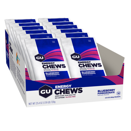 GU Chews (Box of 12 Double Serves) - GU Energy New Zealand