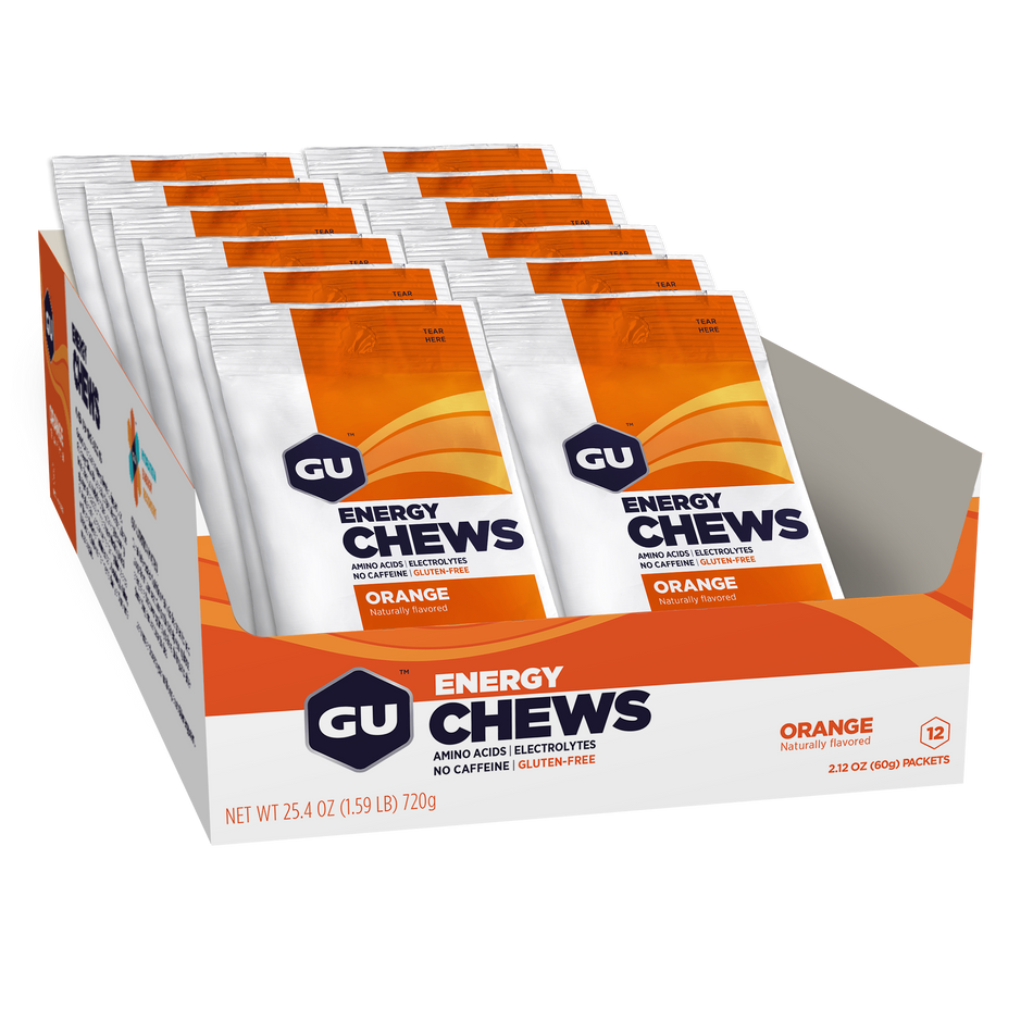 GU Chews (Box of 12 Double Serves) - GU Energy New Zealand