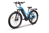 Hiko Rangler Electric Bike 672Wh Battery Blue - Papanui Cycles