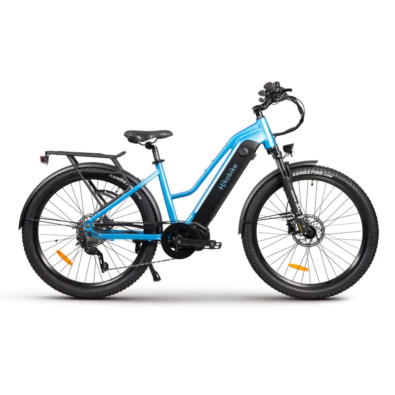 Hiko Rangler Electric Bike 840Wh Battery Blue - Papanui Cycles