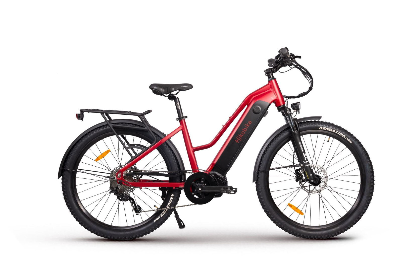 Hiko Rangler Electric Bike 840Wh Battery Red - Papanui Cycles