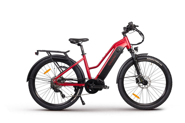 Hiko Rangler Electric Bike 840Wh Battery Red - Papanui Cycles