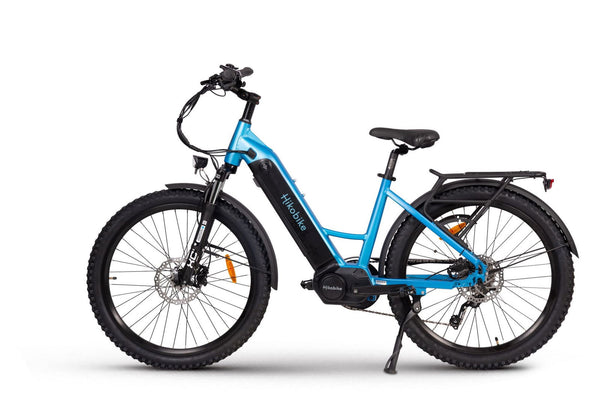 Hiko Vibe Electric Bike 672WH Blue - Papanui Cycles