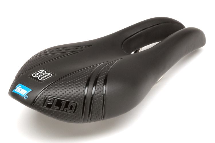 ISM Saddle PL 1.0 Black L-275 W-135 CrN/Ti Rail - Papanui Cycles