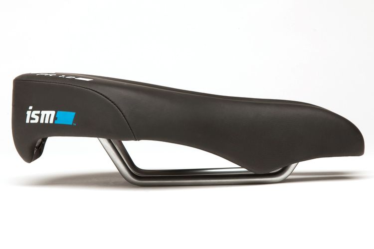 ISM Saddle PR 1.0 Black L-245 W-130 SatinSteel Rai - Papanui Cycles