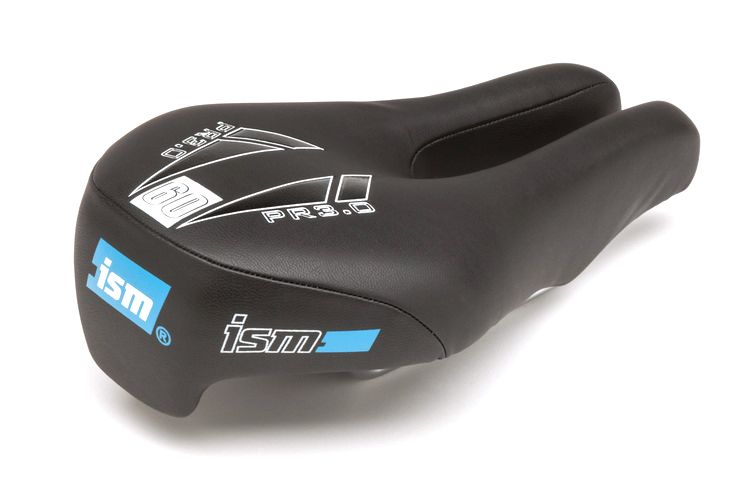 ISM Saddle PR 3.0 Black L-235 W-145 SatinSteel Rai - Papanui Cycles