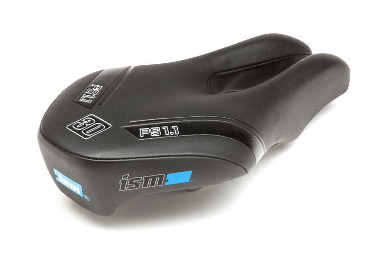 ISM Saddle PS 1.1 Black L-250 W-130 Cr-Mo Rail - Papanui Cycles