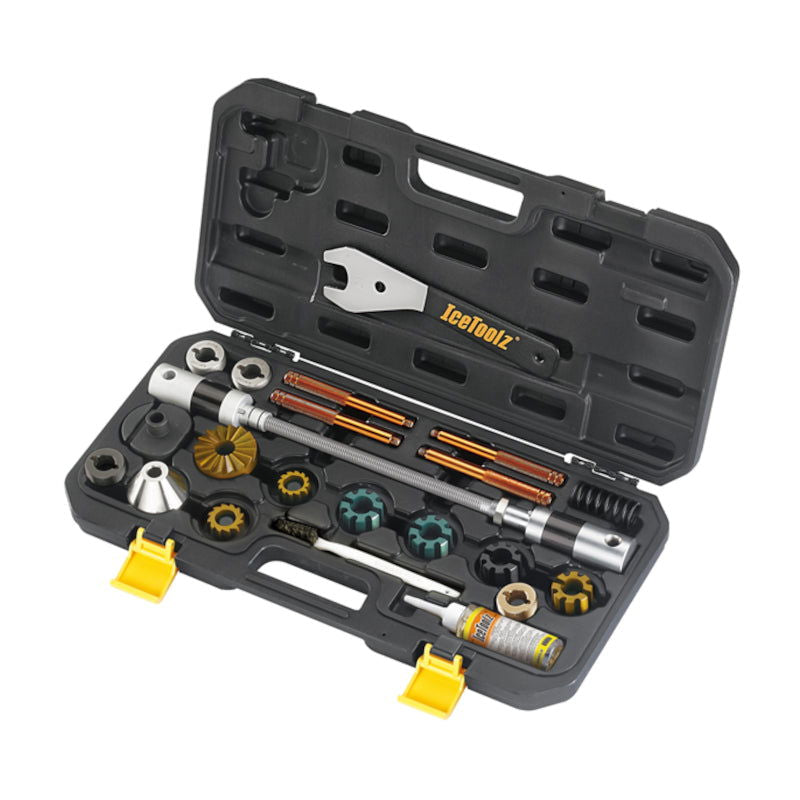 IceToolz BB Tapping & Head Tube Reaming & Facing Tool - Papanui Cycles