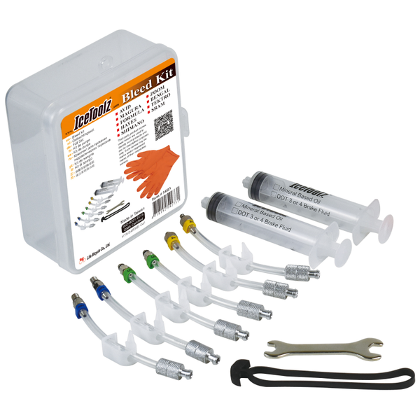 IceToolz Hydraulic Brake Bleeding Kit - Papanui Cycles