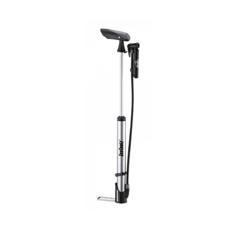 IceToolz VeloClub Mini Floor Pump - Papanui Cycles