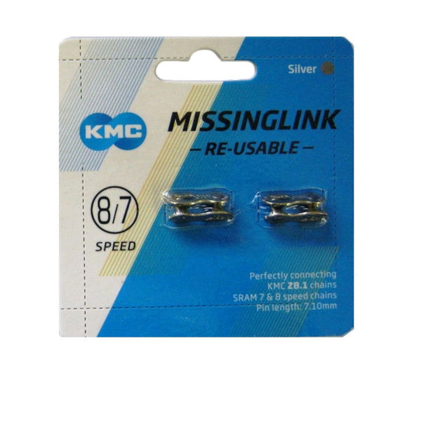 KMC Missing Link 7/8 Speed Connecting Link - Papanui Cycles