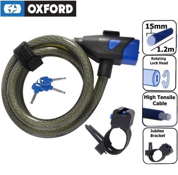 Key Lock - 15mm Heavy Duty - Oxford - Papanui Cycles