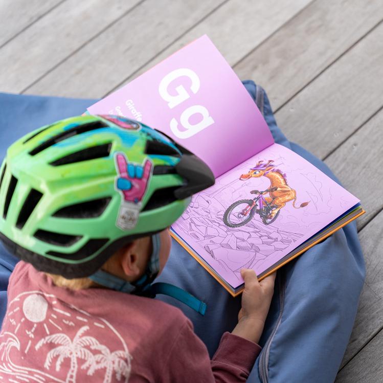 Kids Ride Shotgun - Shred Til Bed ABC Book - Papanui Cycles