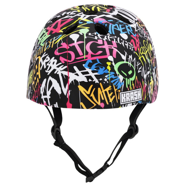 Krash Street Writer - Youth Helmet - Neon - Papanui Cycles