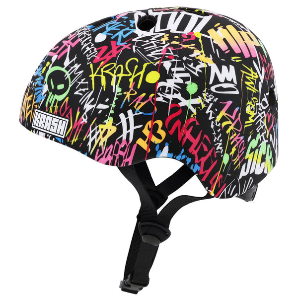 Krash Street Writer - Youth Helmet - Neon - Papanui Cycles