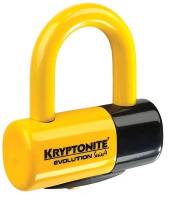 Kryptonite Lock Evolution Series 4 Disc Lock - yel - Papanui Cycles
