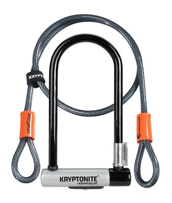 Kryptonite Lock Kryptolok U-Lock 100 x 230mm Key w - Papanui Cycles
