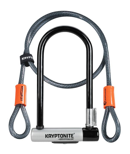 Kryptonite Lock Kryptolok U-Lock 100 x 230mm Key w - Papanui Cycles