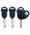 Kryptonite Lock  New York U-Lock w/Bracket 4 x 8in - Papanui Cycles