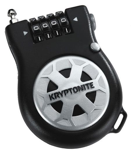 Kryptonite Lock R2 Retractor Combo Cable Combinati - Papanui Cycles