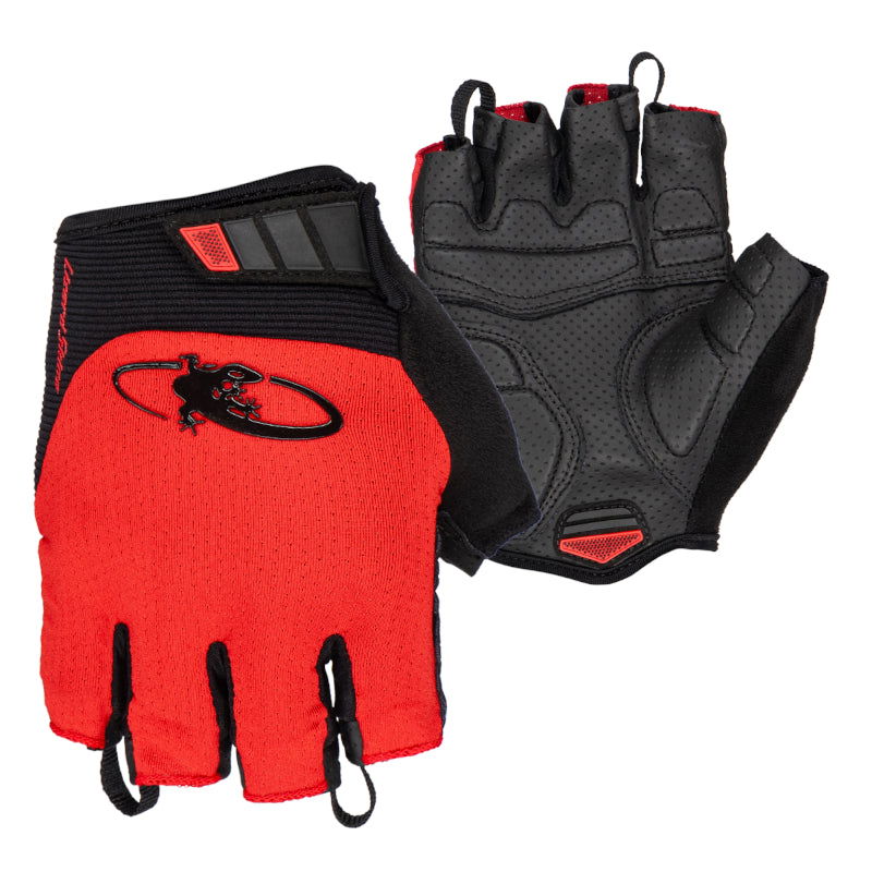 Lizard Skins Aramus Cadence Gloves Crimson Red - Papanui Cycles