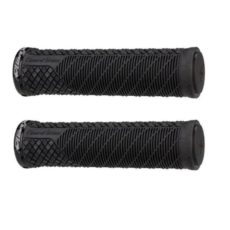 Lizard Skins Charger Evo Lock-On Grips Black - Papanui Cycles
