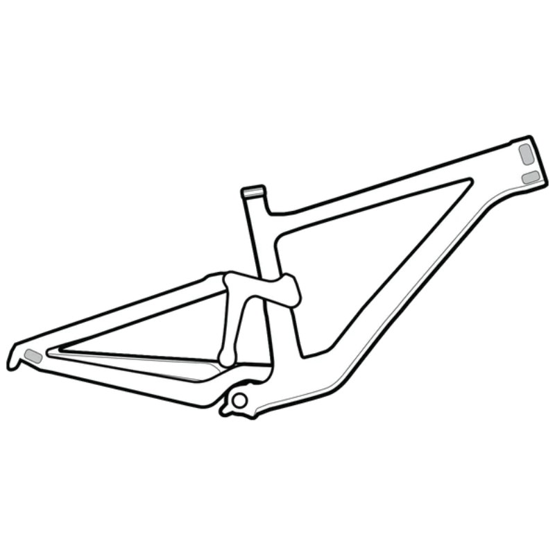 Lizard Skins Clear Protective Frame Wrap Cable Rub Kit - Papanui Cycles