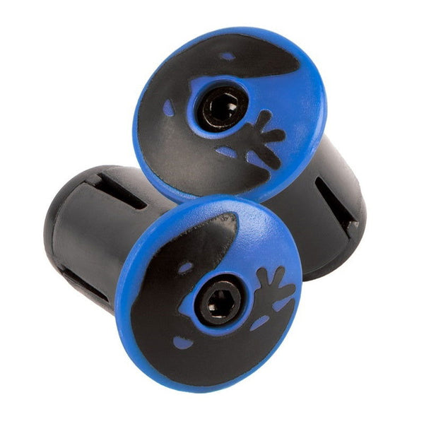 Lizard Skins Road Bar End Plugs Cobalt Blue - Papanui Cycles