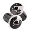 Lizard Skins Road Bar End Plugs Diamond White - Papanui Cycles