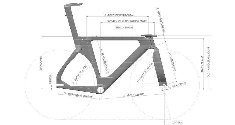 Look P24 Track Frameset - Papanui Cycles