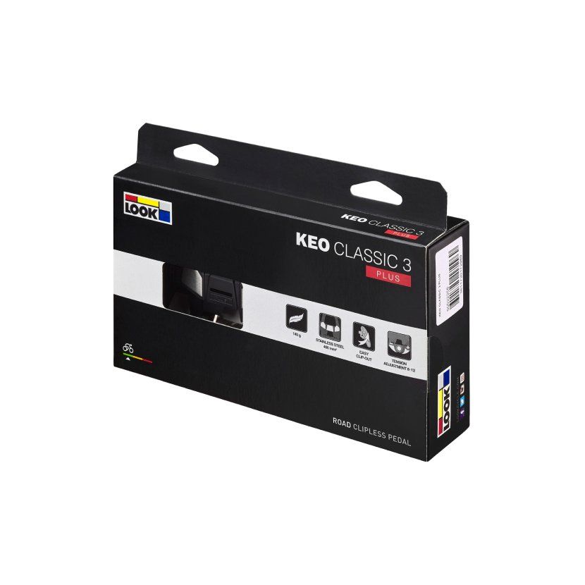 Look Pedals Keo Classic 3 Plus Black - Papanui Cycles