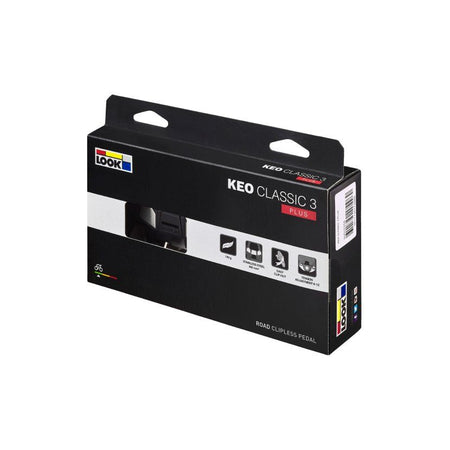Look Pedals Keo Classic 3 Plus Black - Papanui Cycles