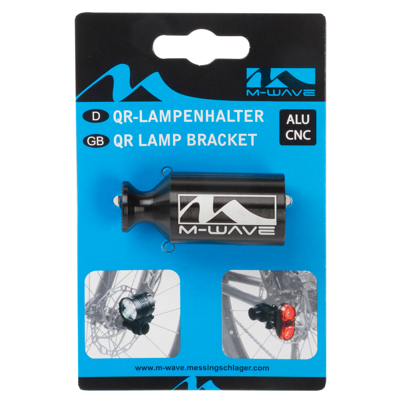 M-Wave Quick Release Skewer Light Mounting Bracket - Papanui Cycles