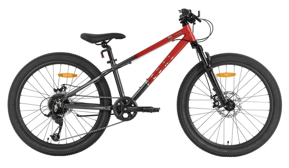 Pedal Jackal 24" Red Charcoal Fade