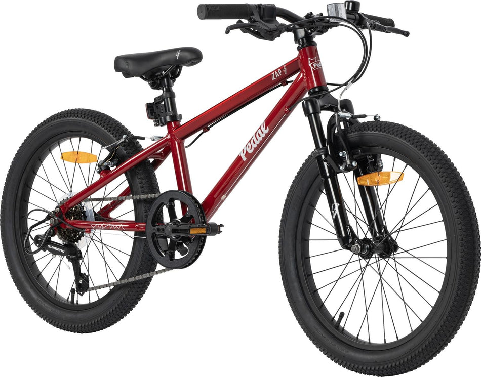 Pedal Zap 20" Red Grey