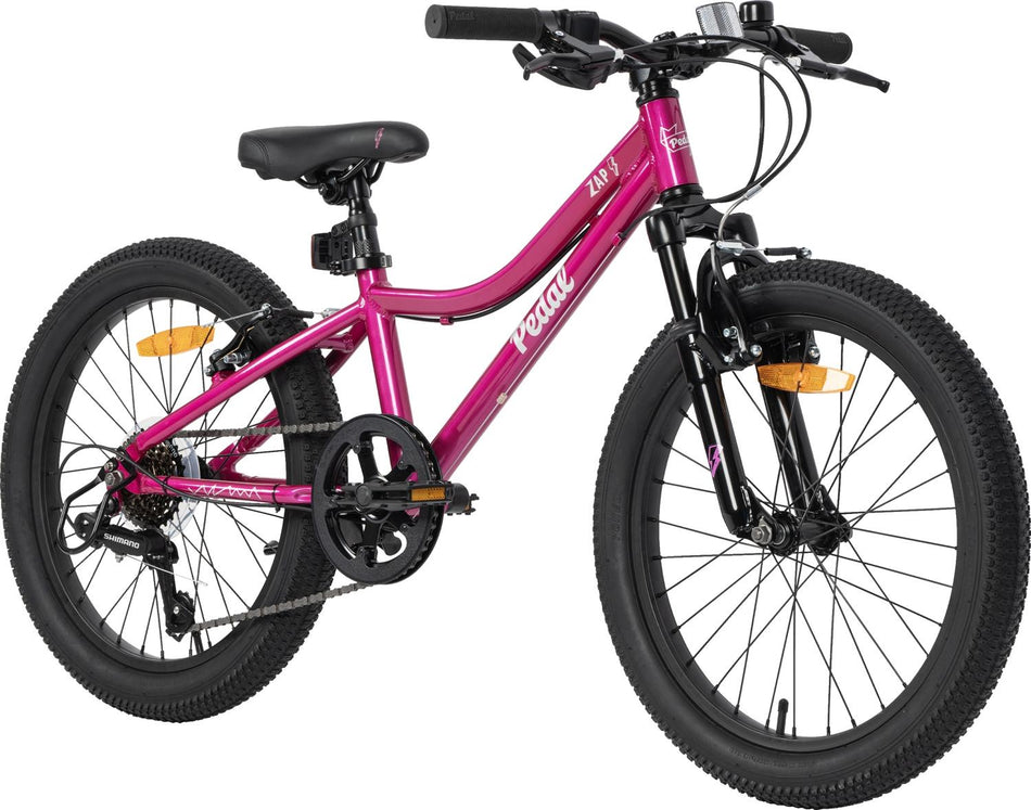 Pedal Zap 20" Pink White