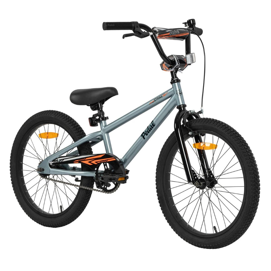 Pedal Strike 20" Steel  Silver Green