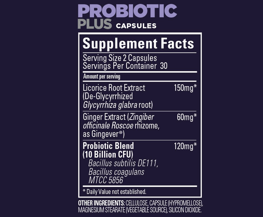 Roctane Probiotic Plus Capsules (60 Srv Can) - GU Energy New Zealand