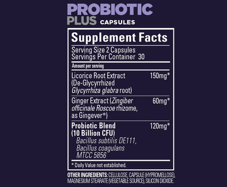 Roctane Probiotic Plus Capsules (60 Srv Can) - GU Energy New Zealand