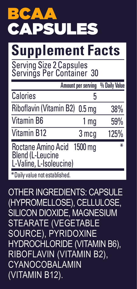 GU BCAA Capsule - 60 Serve Can - GU Energy New Zealand
