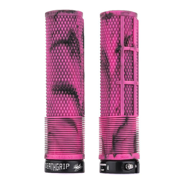 DMR DeathGrip Flangeless Lock-On Grips Thin (29.8mm)- Pink
