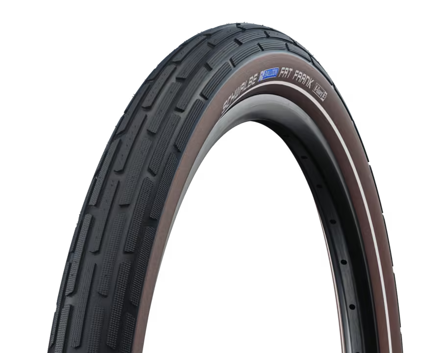 Schwalbe Motion Fat Frank - Black / Coffee 700c