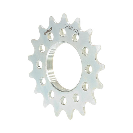 Surly Track Cassette Cog Lockring 1.29" x 24 TPI Left Hand Thread, Stainless Steel
