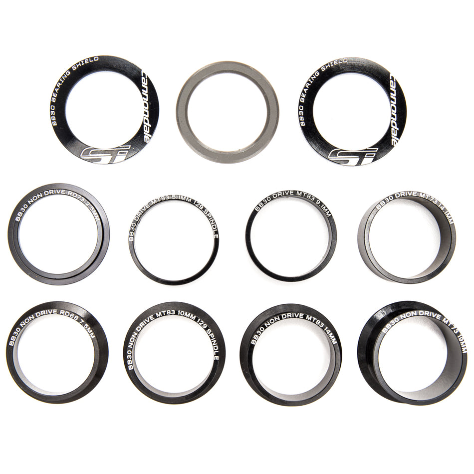 Cannondale Hollowgram Axle Spacers Mountain