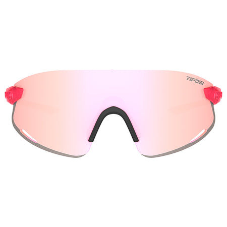 Tifosi Vogel XC Sunglasses Crystal Pink with Pink Mirror Lens
