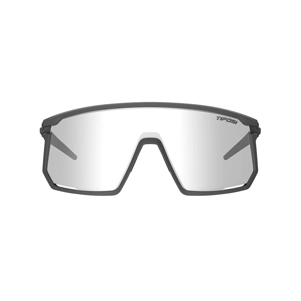 Tifosi Moab Sunglasses Matte White with Clarion Blue AC Red and Clear Lens
