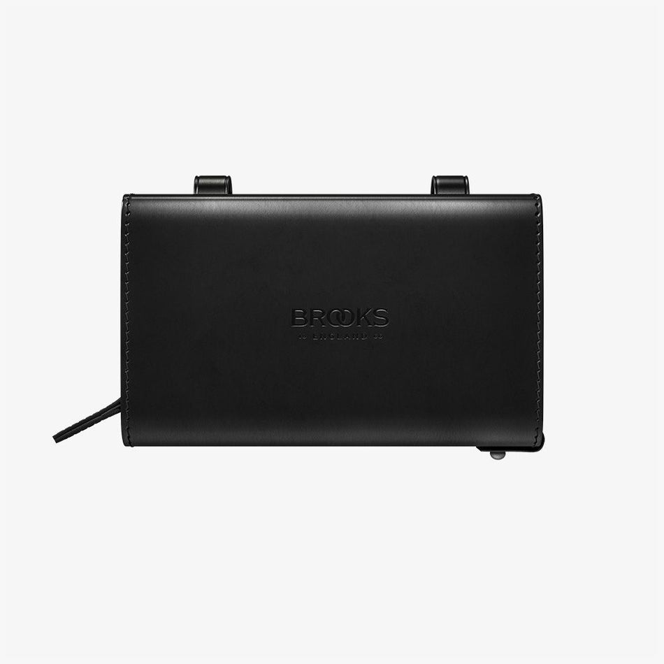 D-Shaped Saddle Bag Black